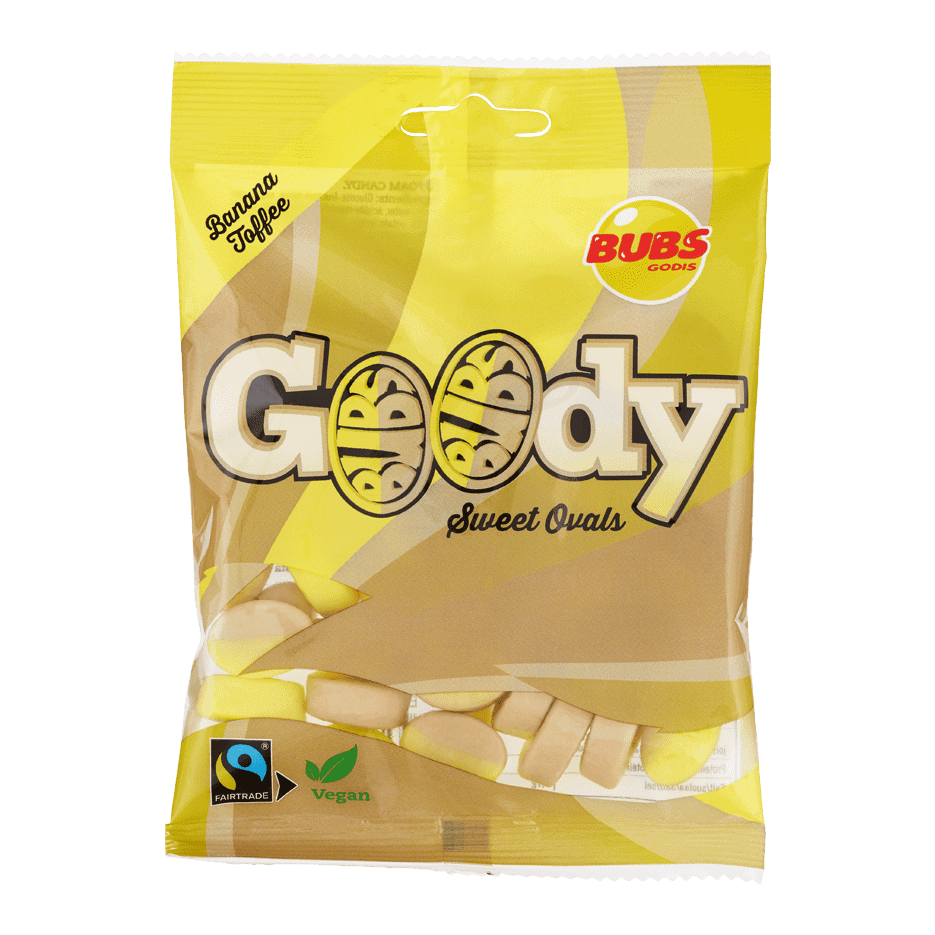 BUBS Goody Mini Banana-Toffee 90g