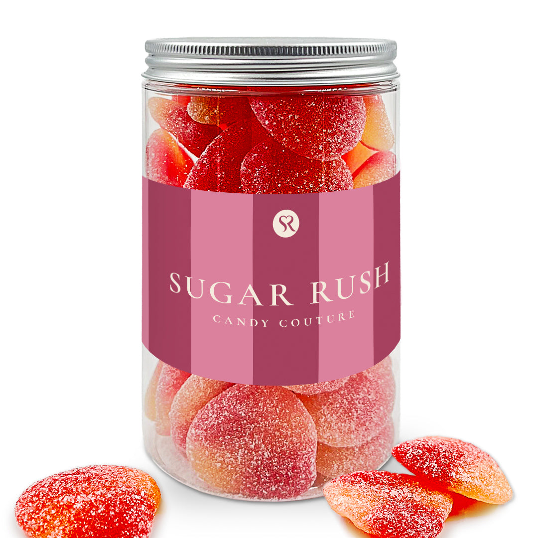 Peaches Candy Jar